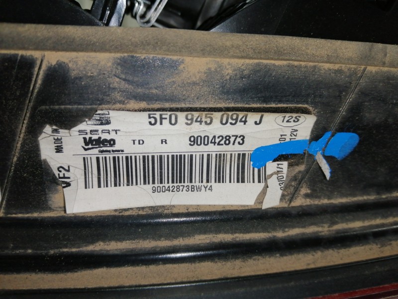 Recambio de piloto trasero derecho interior para seat leon (5f1) reference referencia OEM IAM 5F0945094 5F0945094J 90042873