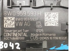 Recambio de modulo electronico para audi a4 berlina (8w2) advanced edition referencia OEM IAM 8W0959593H 8W0959593F / CU5DCM2510 2