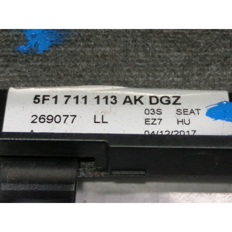 Recambio de pomo palanca cambio para seat leon (5f1) reference referencia OEM IAM 5F1711113AK 5F1711113 