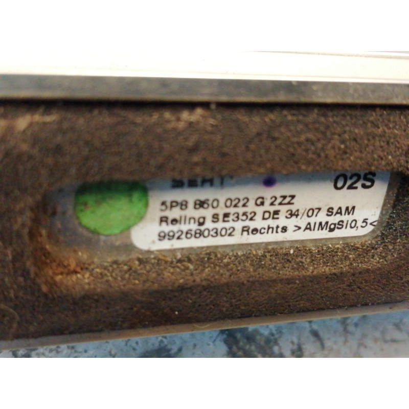Recambio de barras techo para seat altea xl (5p5) reference referencia OEM IAM 5P8860022G 992680302 /  992670302 5P8860021G