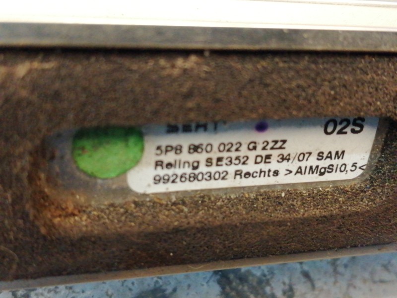 Recambio de barras techo para seat altea xl (5p5) reference referencia OEM IAM 5P8860022G 992680302 /  992670302 5P8860021G