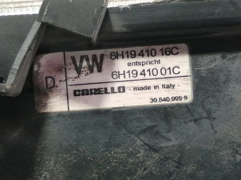 Recambio de faro derecho para seat arosa (6h1) street referencia OEM IAM 6H1941016C 6H1941016C 