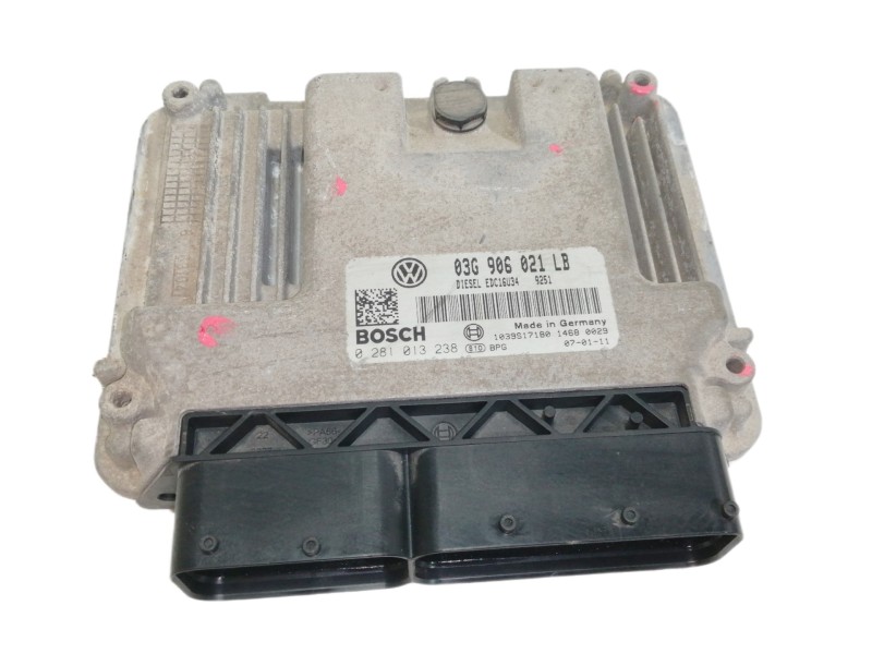 Recambio de centralita motor uce para skoda octavia berlina (1z3) 1.9 tdi referencia OEM IAM 03G906021LB 0281013238 1039S17180