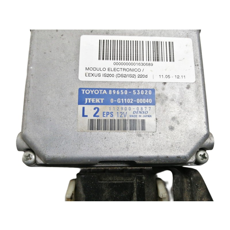 Recambio de modulo electronico para lexus is200 (ds2/is2) 220d referencia OEM IAM 8965053020 0G110200040 1129000877