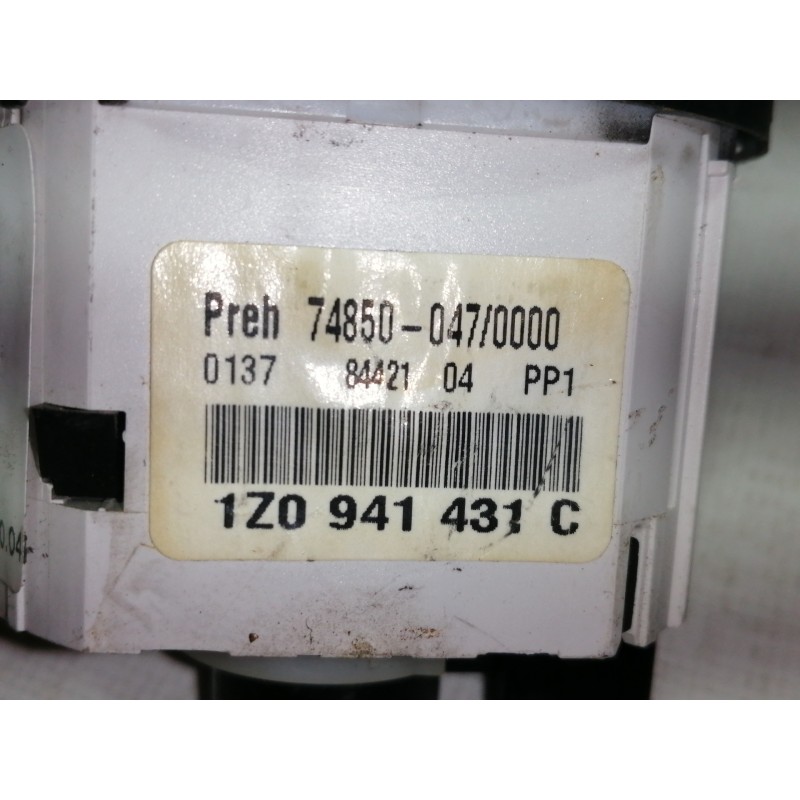 Recambio de mando luces para skoda octavia berlina (1z3) 1.9 tdi referencia OEM IAM 1Z0941431C  
