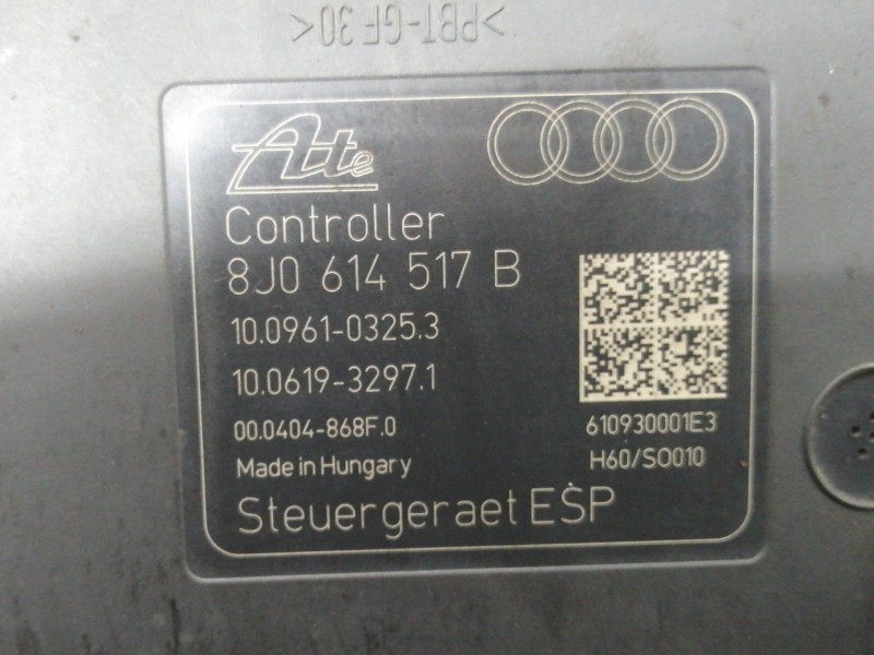 Recambio de abs para audi tt (8j3/8j9) 2.0 tfsi coupe referencia OEM IAM 8J0614517B 10039935864 
