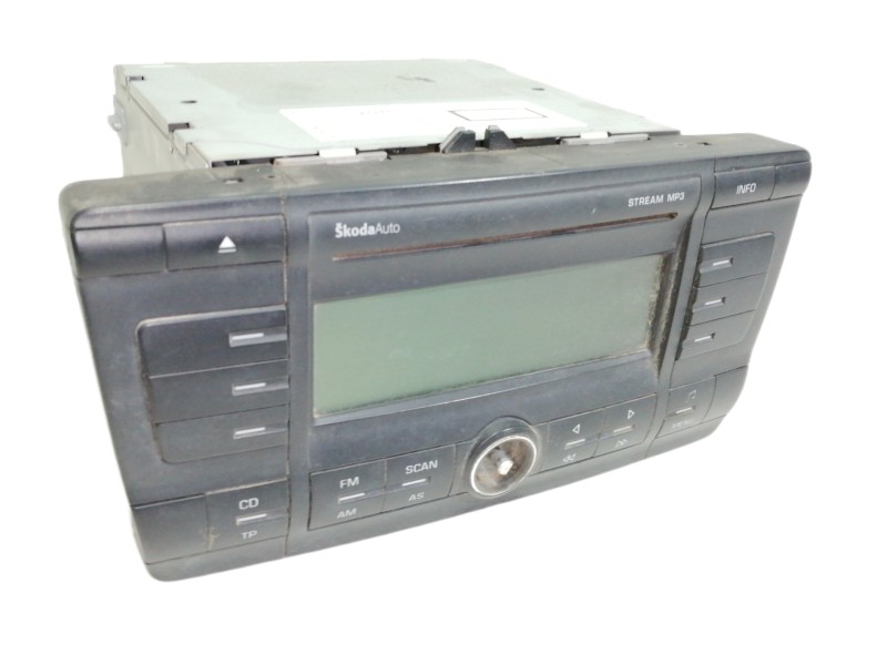 Recambio de sistema audio / radio cd para skoda octavia berlina (1z3) 1.9 tdi referencia OEM IAM 1Z0035161C 10R032432 