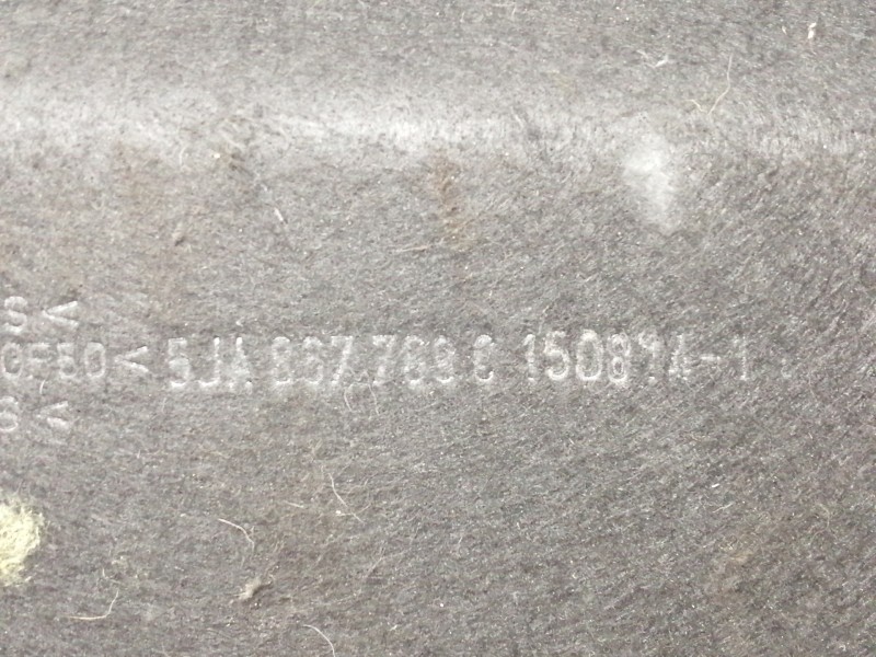 Recambio de bandeja trasera para seat toledo (kg3) reference referencia OEM IAM 5JA867769C  