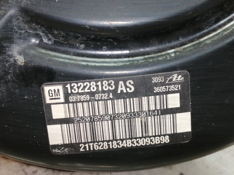 Recambio de servofreno para opel insignia sports tourer sport referencia OEM IAM 13228183AS  