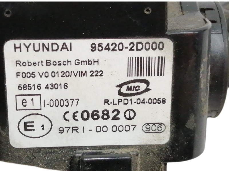 Recambio de columna direccion para kia cerato 2.0 ex berlina (4-ptas.) referencia OEM IAM 954202D000  