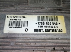 Recambio de centralita motor uce para renault clio i fase i+ii (b/c57) 1.4 baccara referencia OEM IAM 7700850840   2