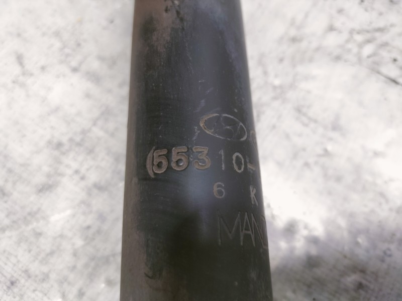 Recambio de amortiguador trasero izquierdo para kia picanto (ja) 1.0 cat referencia OEM IAM 553101Y110  