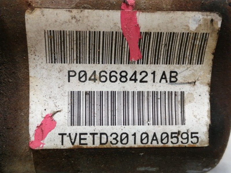 Recambio de transmision delantera izquierda para chrysler pt cruiser (pt) 2.0 classic referencia OEM IAM P04668421AB  