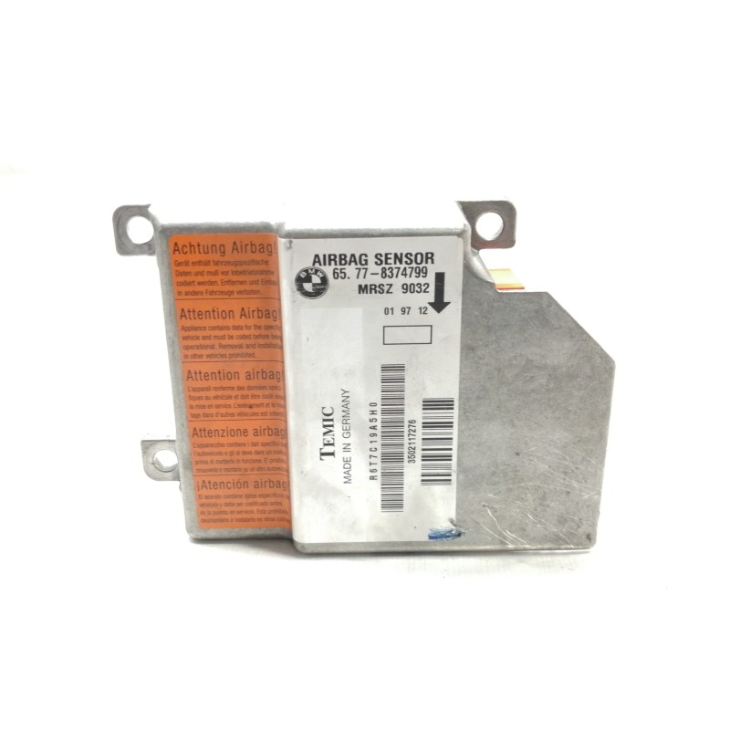 Recambio de centralita airbag para bmw serie 5 berlina (e39) 525tds referencia OEM IAM 65778374799  