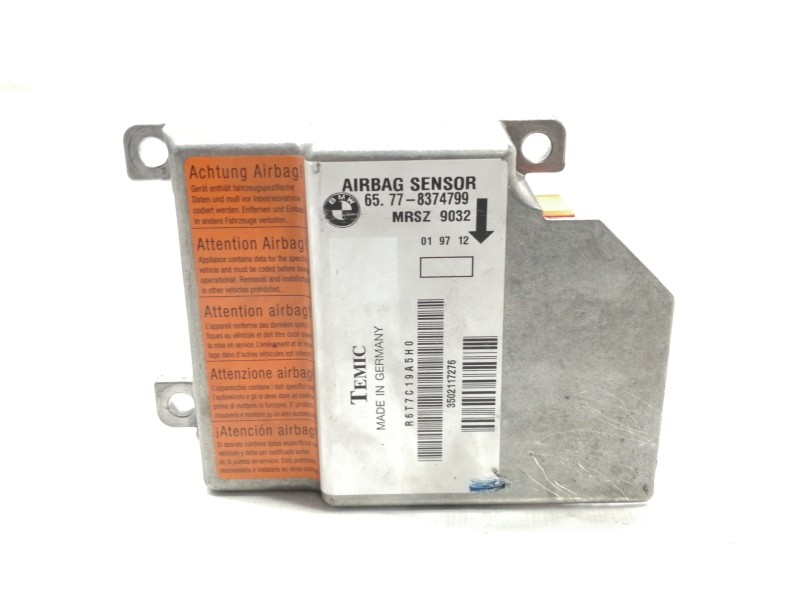 Recambio de centralita airbag para bmw serie 5 berlina (e39) 525tds referencia OEM IAM 65778374799  