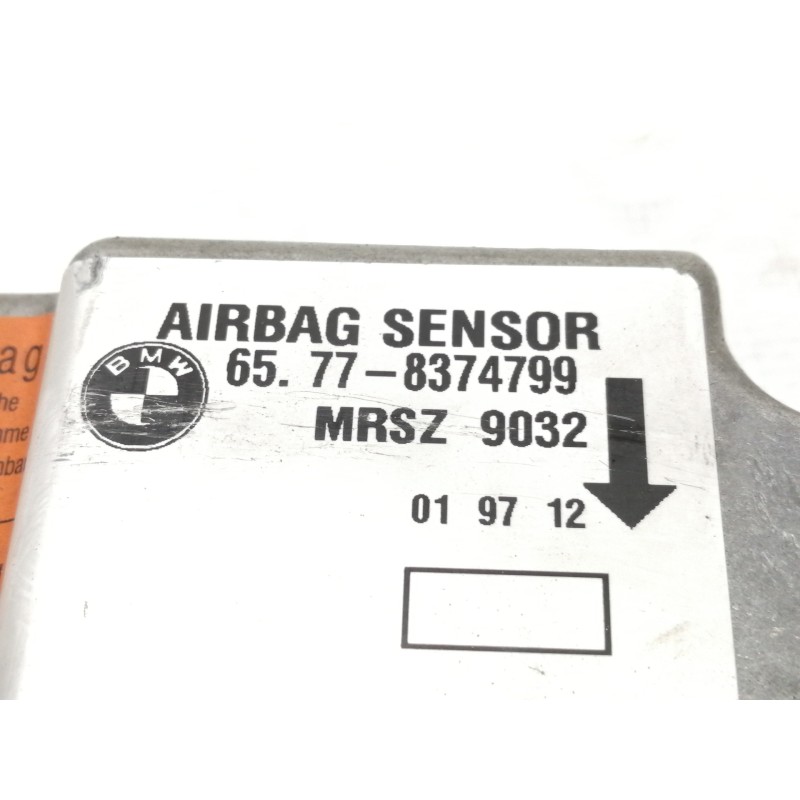 Recambio de centralita airbag para bmw serie 5 berlina (e39) 525tds referencia OEM IAM 65778374799  