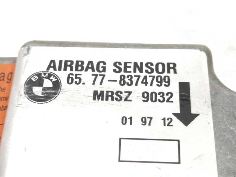 Recambio de centralita airbag para bmw serie 5 berlina (e39) 525tds referencia OEM IAM 65778374799  