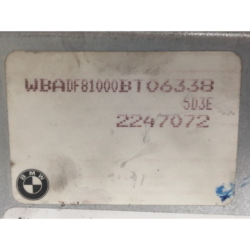 Recambio de centralita motor uce para bmw serie 5 berlina (e39) 525tds referencia OEM IAM 0281001373  