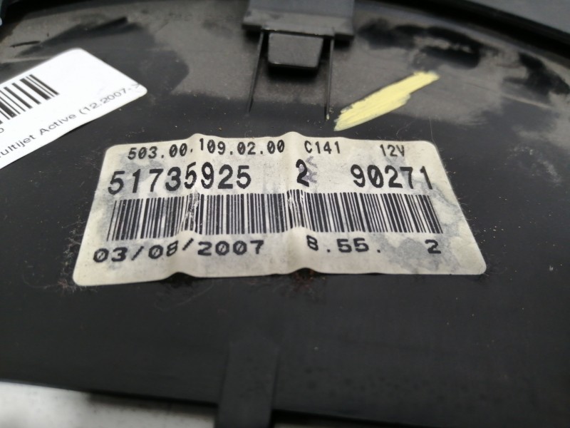 Recambio de cuadro instrumentos para fiat croma (194) 1.9 8v multijet active (12.2007) referencia OEM IAM 51735925  