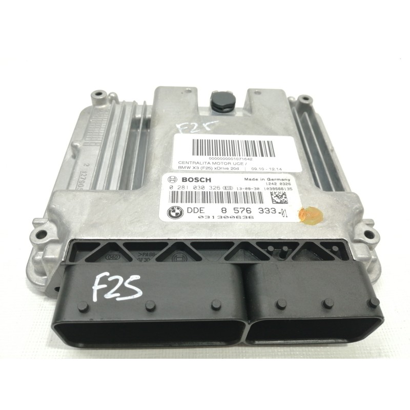 Recambio de centralita motor uce para bmw x3 (f25) xdrive 20d referencia OEM IAM 0281030326 857633301 / 8576333 1039S66135 / 031