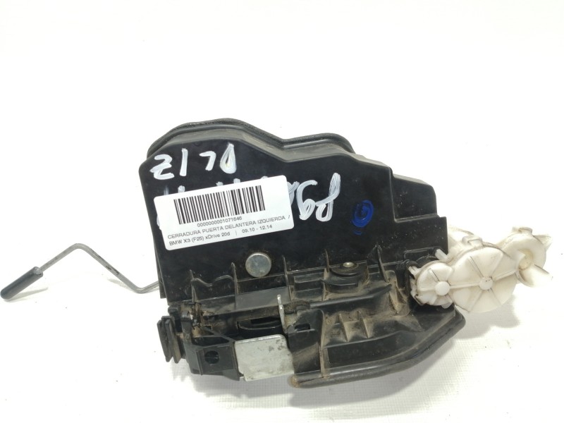Recambio de cerradura puerta delantera izquierda para bmw x3 (f25) xdrive 20d referencia OEM IAM I120085  