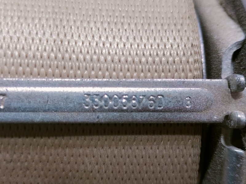 Recambio de cinturon seguridad trasero derecho para bmw x3 (f25) xdrive 20d referencia OEM IAM 33005876D  