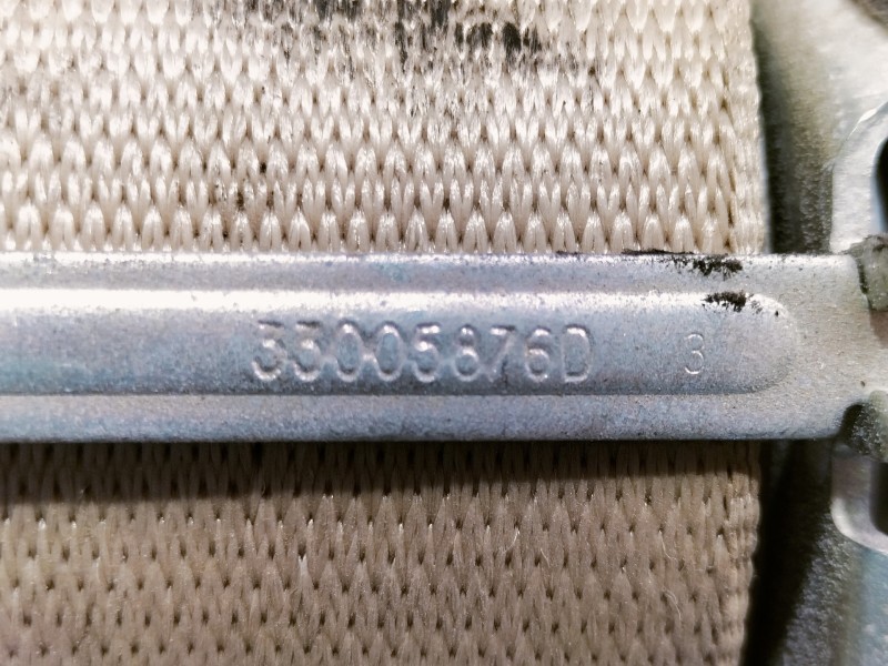 Recambio de cinturon seguridad trasero izquierdo para bmw x3 (f25) xdrive 20d referencia OEM IAM 33005876D  