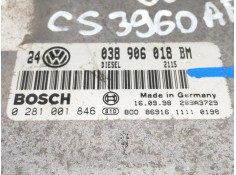 Recambio de centralita motor uce para volkswagen golf iv berlina (1j1) highline referencia OEM IAM 0281001846 038906018BM  2