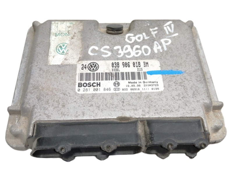 Recambio de centralita motor uce para volkswagen golf iv berlina (1j1) highline referencia OEM IAM 0281001846 038906018BM 