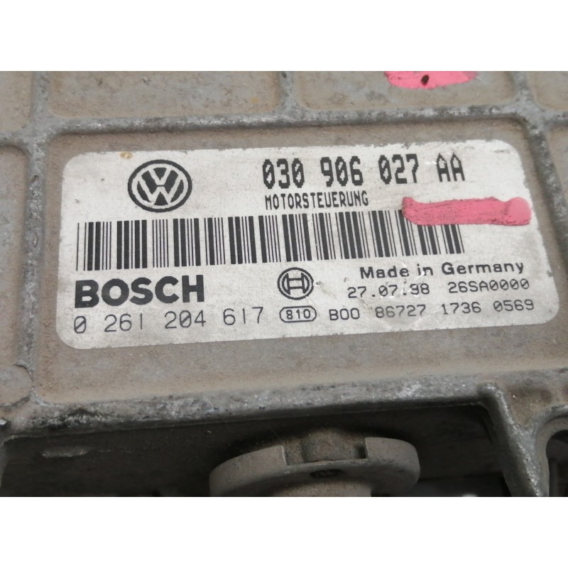 Recambio de centralita motor uce para volkswagen polo berlina (6n1) concept referencia OEM IAM 030906027AA  