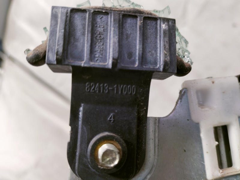 Recambio de elevalunas delantero derecho para kia picanto (ja) 1.0 cat referencia OEM IAM 82413 1Y000 2 CABLES