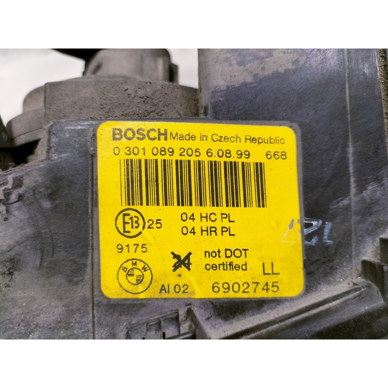 Recambio de faro izquierdo para bmw serie 3 berlina (e46) 320d referencia OEM IAM 0301089205 6902745 668 