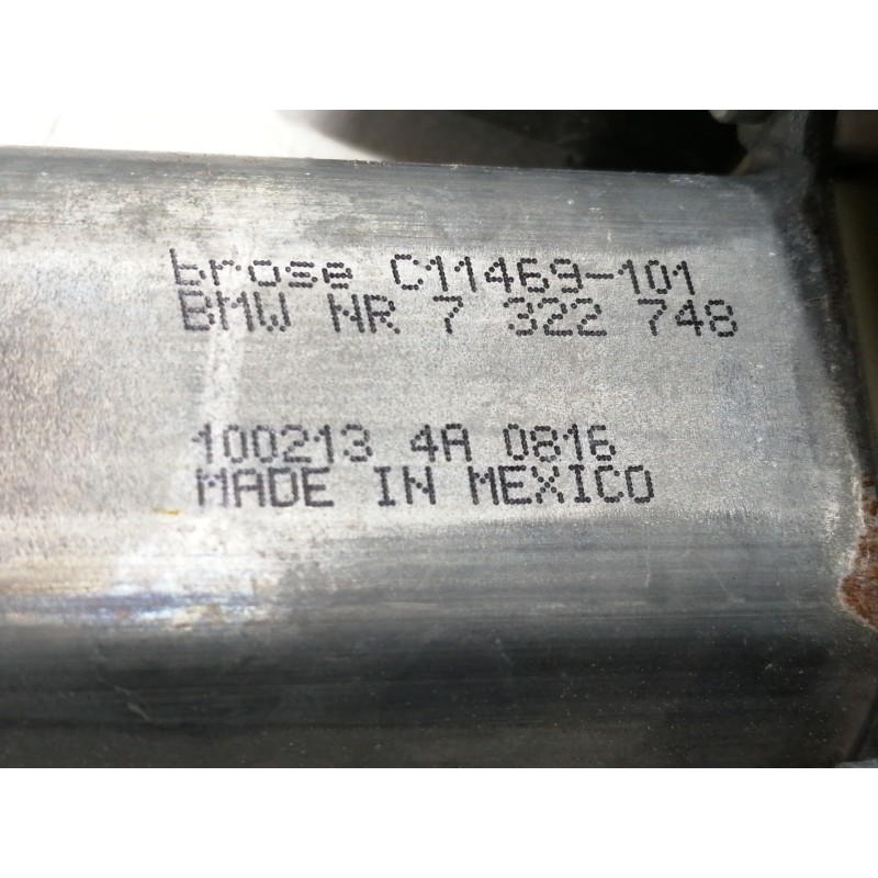 Recambio de elevalunas delantero derecho para bmw x3 (f25) xdrive 20d referencia OEM IAM 7344670S  