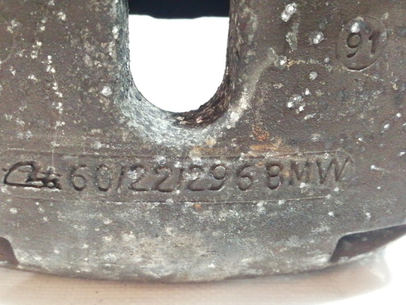 Recambio de pinza freno delantera izquierda para bmw serie 5 berlina (e39) 525tds referencia OEM IAM 6022296  