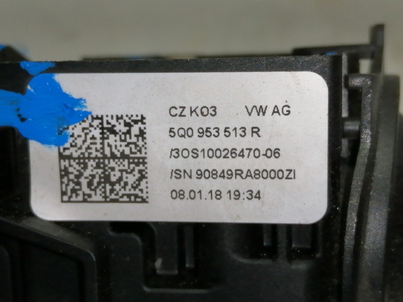 Recambio de mando multifuncion para seat leon (5f1) reference referencia OEM IAM 5Q0953507GD 5Q0953507 / 1012603603 1808491278 /