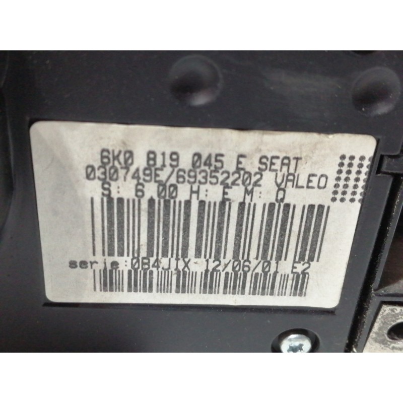 Recambio de mando calefaccion / aire acondicionado para seat ibiza (6k1) select referencia OEM IAM 6K0819045E  