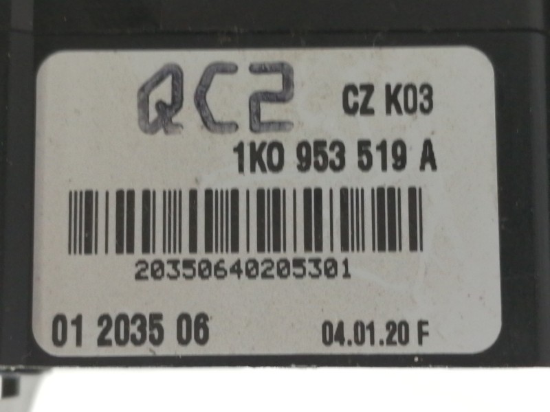 Recambio de mando limpia para audi a3 (8p) 1.6 fsi ambiente referencia OEM IAM  01203506 