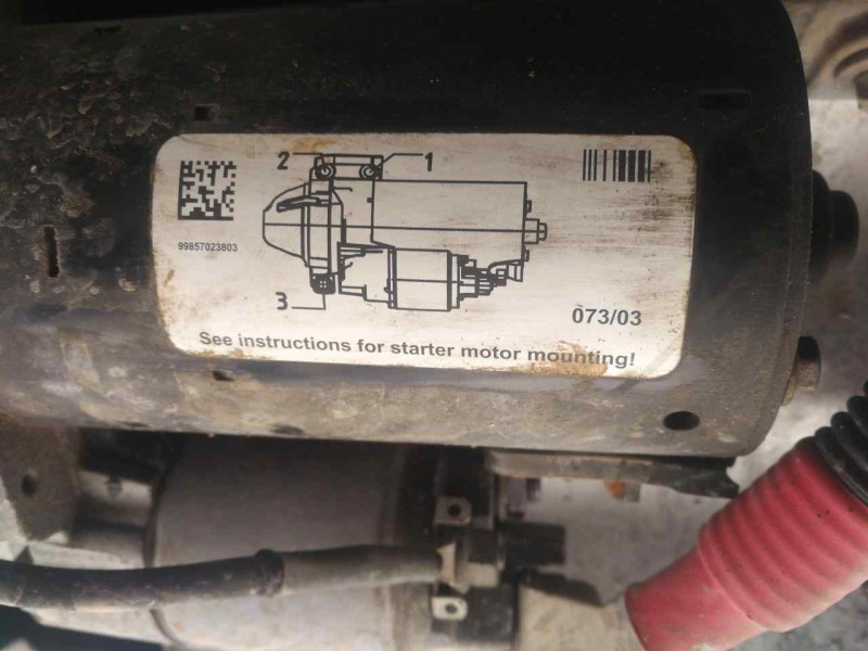 Recambio de motor arranque para bmw x3 (f25) xdrive 20d referencia OEM IAM 0001148034 1241857023803 857023803