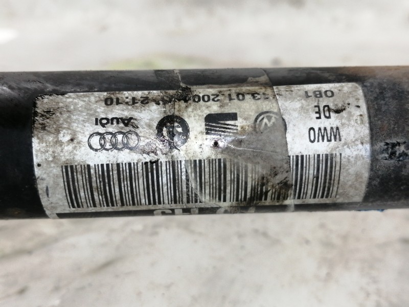Recambio de transmision delantera izquierda para audi a3 (8p) 1.6 fsi ambiente referencia OEM IAM 1K0407271DH  