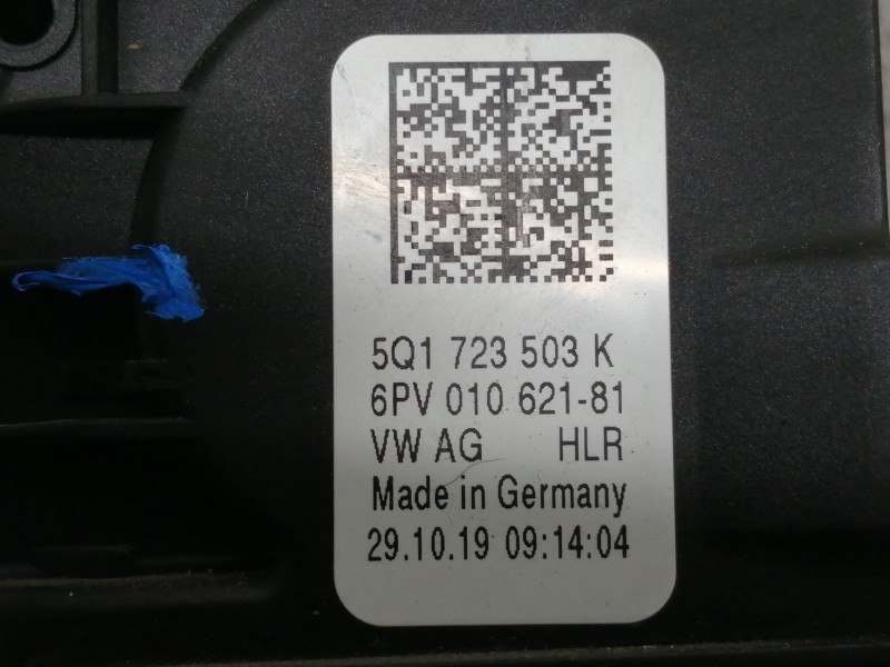 Recambio de potenciometro pedal para volkswagen golf vii lim. (bq1) advance referencia OEM IAM 5Q1723503K 6PV01062181 