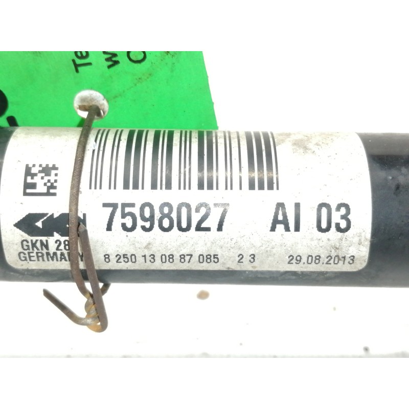 Recambio de transmision delantera izquierda para bmw x3 (f25) xdrive 20d referencia OEM IAM 7598027  