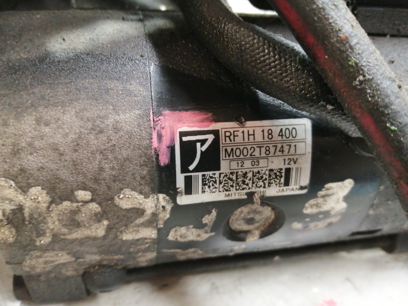 Recambio de motor arranque para mazda 626 berlina (gf) 2.0 t-diesel comfort referencia OEM IAM RF1H18400 M002T87471 