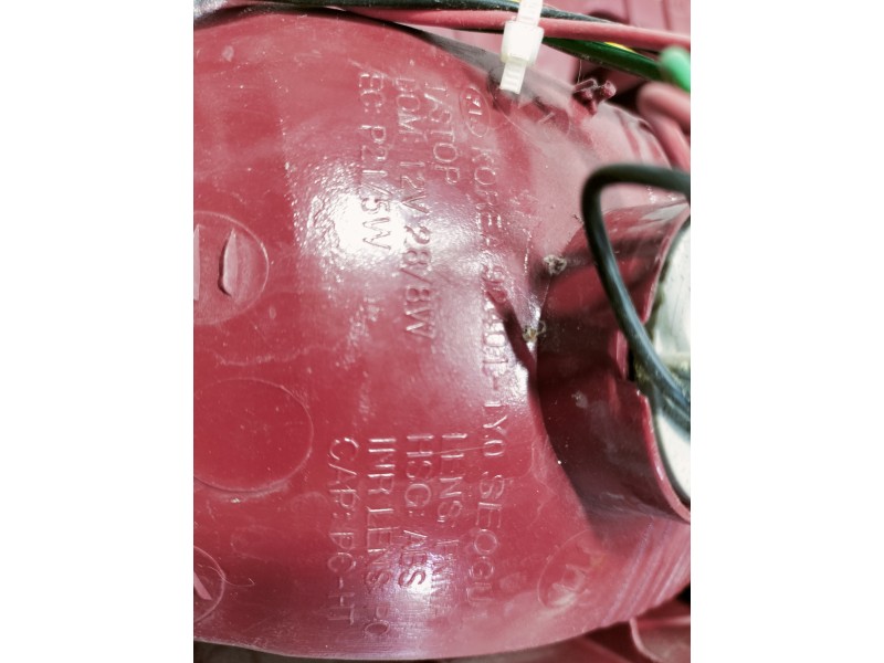 Recambio de piloto trasero izquierdo para kia picanto (ja) 1.0 cat referencia OEM IAM 924011Y010 92401 