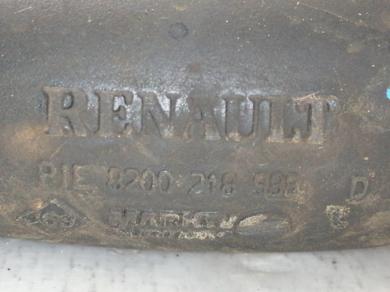 Recambio de tubo presion turbocompresor para renault megane ii berlina 5p authentique referencia OEM IAM  8200218987A 