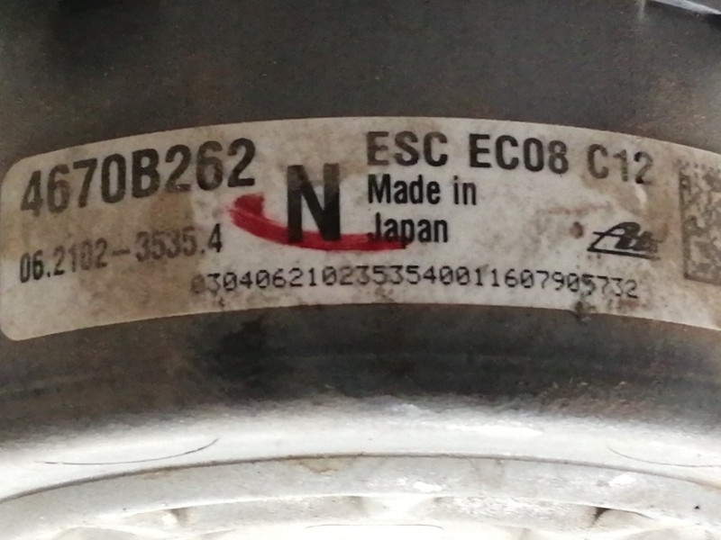 Recambio de abs para mitsubishi asx (ga0w) motion 2wd referencia OEM IAM 28515966003 4670B262 ESCEC08C12 06210235354 06210975023