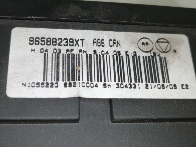 Recambio de mando calefaccion / aire acondicionado para citroën c3 1.1 cool referencia OEM IAM 96588239XT  