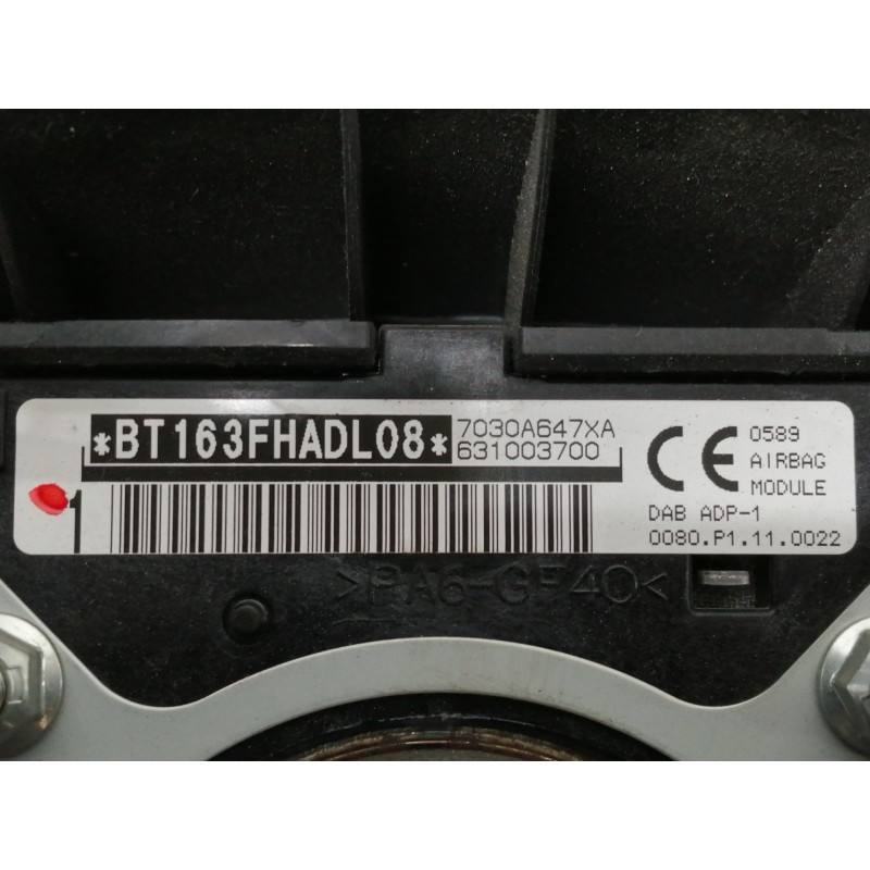 Recambio de airbag delantero izquierdo para mitsubishi asx (ga0w) motion 2wd referencia OEM IAM 7030A647XA 631003700 BT163FHADL0