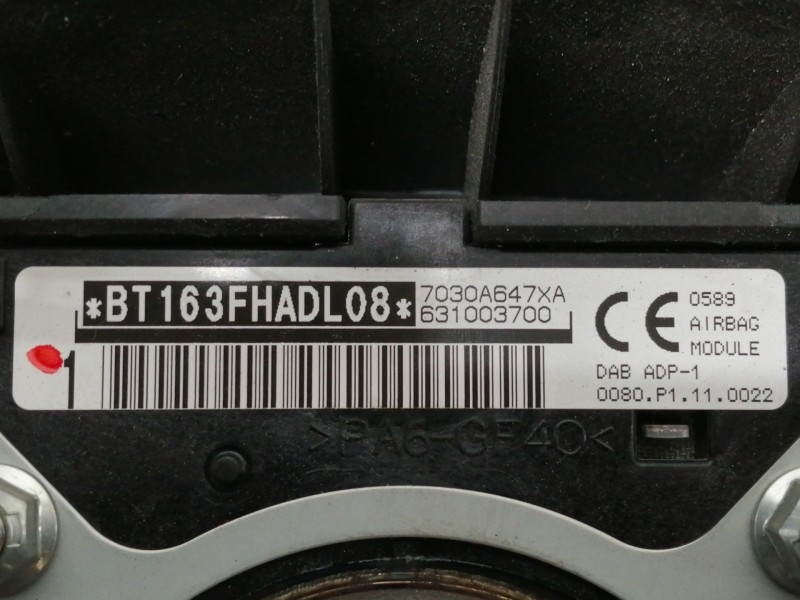 Recambio de airbag delantero izquierdo para mitsubishi asx (ga0w) motion 2wd referencia OEM IAM 7030A647XA 631003700 BT163FHADL0