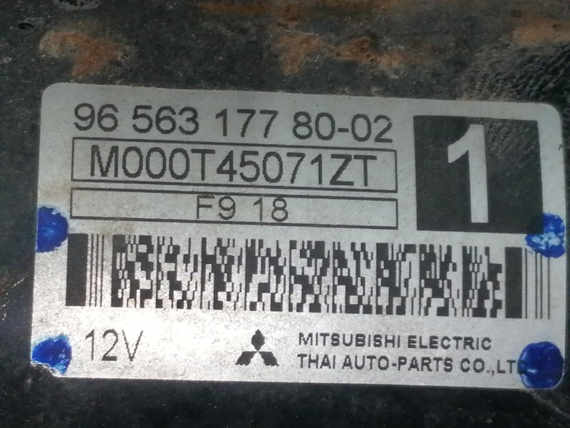 Recambio de motor arranque para citroën c3 1.1 cool referencia OEM IAM 965631778002  