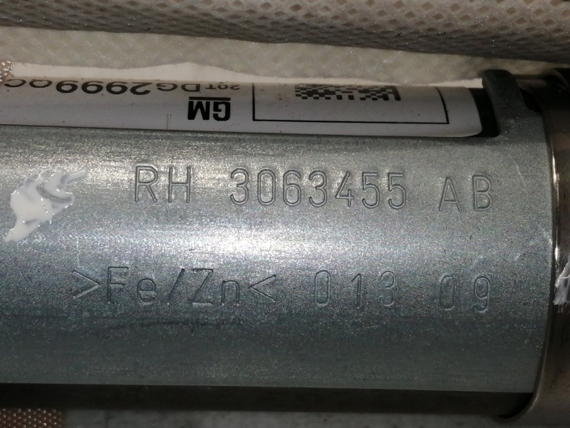 Recambio de airbag cortina delantero derecho para opel insignia berlina cosmo referencia OEM IAM 13222999  